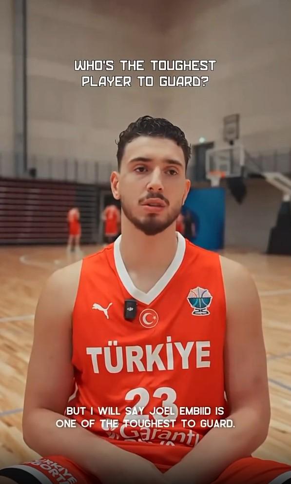 开云体育官网-申京：NBA中恩比德最难防守；我状态好时在NBA无人可挡